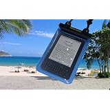 TrendyDigital WaterGuard Plus Waterproof Case with Padding for Kindle 3 (Third Generation Kindle, Kindle Wi-Fi, or Kindle 3G + Wi-Fi , 6" Display), Blue