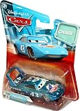 Disney / Pixar CARS Movie 155 Die Cast Car with Lenticular Eyes Series 2 King Metallic Finish Chase Piece!