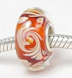 (Free Shipping) Solid .925 Silver Core Brown Galaxies Design Pandora Planet Cosmic Star Fit Pandora Chamilia Biagi Troll European Style Bracelets