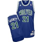NBA Men's Minnesota Timberwolves Kevin Garnett Retired Player Swingman Jersey (Blue, XX-Large)