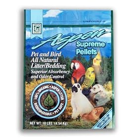 Green Pet Aspen Supreme Pellets Pet and Bird All Natural Litter Bedding by Green Pet