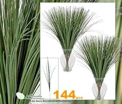144 Pieces of Artificial 27" Onion Grass Plants
