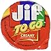 Jif To Go, Creamy Peanut Butter, 1.5 oz Cup, 8/Box