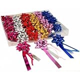 30 Metallic Ribbon Bows Gift Wrap Wrapping Paper 3