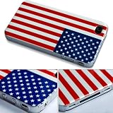 American Flag National Flag Hard Case Cover For Apple iPhone 4 AT&T America