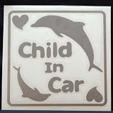 ｵﾘｼﾞﾅﾙｽﾃｯｶｰ Child In Car ｲﾙｶ (ｼﾙﾊﾞｰ) SD-1028 イルカ
