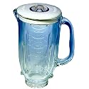 Oster 5 cup "Round" glass blender jar with lid.