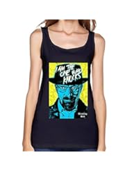 Apparel: LXJ Breaking Bad Walter White Women Tank Top Black L