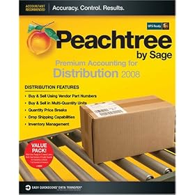 Peachtree Premium Accounting for Distribution 2008 Multi-User Value Pack by Peachtree Software