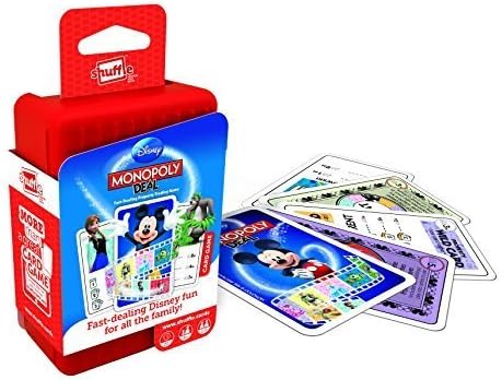 Shuffle Monopoly Deal Disney Card Game by Cartamundi UK LTD