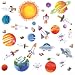 RoomMates - Wandsticker Kunterbuntes Weltall 35 St�ck