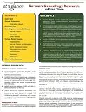 Genealogy at a Glance: German Genealogy Research