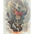 Carded 8"x10" Prints for Framing - Saint Michael - Linen Paper - 7 and 4 Color Process Printing