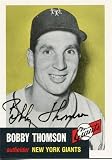 Bobby Thomson Autographed/Signed Card