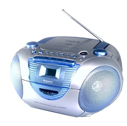 Majestic mobiler MP3 CD-Player Radiorecorder - Kassette CD USB MP3