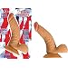 Nasswalk Real Skin All American Whoppers Super Flexible Dong,  6 1/2-Inch