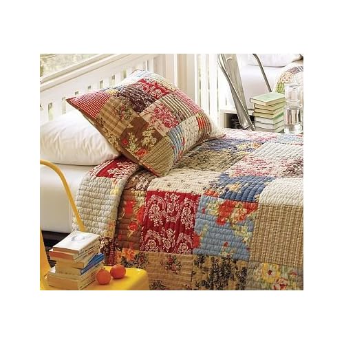 Pottery Barn Providence Patchwork Quilt & Sham