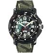 Timex Men's 40621 Camouflage Analog Sport Watch with Camouflage Case, Dial and Genuine Leather Band