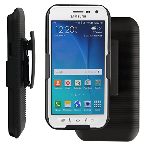 Sojitek samsung galaxy s6 active black holster case 2 i…