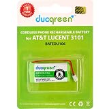 Duogreen Cordless Telephone Battery for AT&T/Lucent 3101, 3111,BT-8001, BT-8300, SL82118, SL82208, SL82218, SL82308, SL82318, SL82408, SL82418, SL82518, SL82558, SL82658, Motorola T31, T3101, Philips SJB-2121, Uniden BT1011