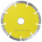 ダイヤモンドカッター 外径125mm セグメント 乾式
