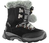 Hi-Tec Infants' St. Moritz 200 Jr Fleece Lined Boots,Black/Grey