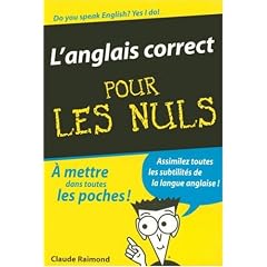 L'anglais correct