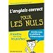 L'anglais correct