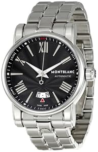 Montblanc Men's 102340 Star Black Dial Watch from Montblanc