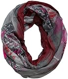 Loop Schlauchschal in maritimen Muschelmuster / Crash and Crinkle