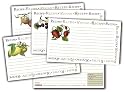 Clear Solutions Fruit Recipe Cards with Protectors, 4 x 6-Inch