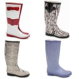 Womens Wellies Snow Ladies Wellys Wellington Boots Size 3 4 5 6 7 8 with shoeFashionista Boutique Bag