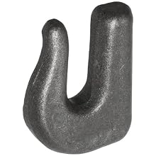 CM 90300 30 Weldable Grab Hook, Self Colored, 5/16" Trade, 1900 lbs Working Load Limit, (Carton of 10)
