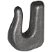 CM 90300 30 Weldable Grab Hook, Self Colored, 5/16" Trade, 1900 lbs Working Load Limit, (Carton of 10)