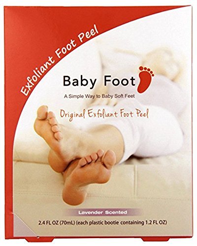 Baby Foot Lavender Scented Original Exfoliating Foot Peel (1 Pair - 2 Booties)