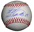 New York Yankees Brian Bruney Autographed ROLB Baseball Featuring "WS Champs '09" Inscription, Proof Photo