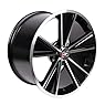 Hurst Dazzler Black Accent/Clear Coat Wheel with Mirror Machined Face (20x10"/5x115mm)