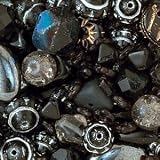 Czech Glass Bead Mix - 33gr/Jet