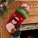 Personalized Snowman Christmas Stocking