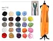 Solid Summer Light Weight Rayon Scarf - Colors Available