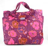 Marc by Marc Jacobs Pretty Nylon Large Tate Bag Tote Wine Multi