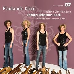 Flautando K�ln joue Bach. Musique pour ensemble de fl�tes � bec.