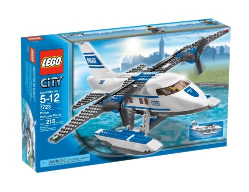Childrens Toyshop  Toys : LEGO City Police Pontoon Plane