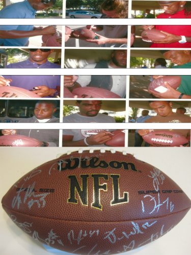 2011 ARIZONA CARDINALS TEAM SIGNED NFL FOOTBALL WITH PROOF + COA