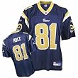 Torry Holt #81 St. Louis Rams Youth NFL Replica Player Jersey (Navy Blue)