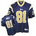 Torry Holt #81 St. Louis Rams Youth NFL Replica Player Jersey (Navy Blue) (Small)