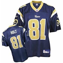 Torry Holt #81 St. Louis Rams Youth NFL Replica Player Jersey (Navy Blue)