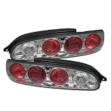 92-97 Mazda MX6 Euro Taillights - Chrome 
