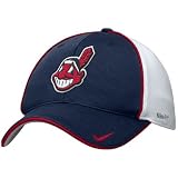 Nike - Nike Cleveland Indians Navy Blue 2008 Mesh Practice Adjustable Hat