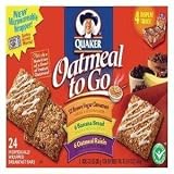 Quaker Oatmeal To Go Variety Pack - 24 Count please note: Does not contain Bananna / Contains Apple